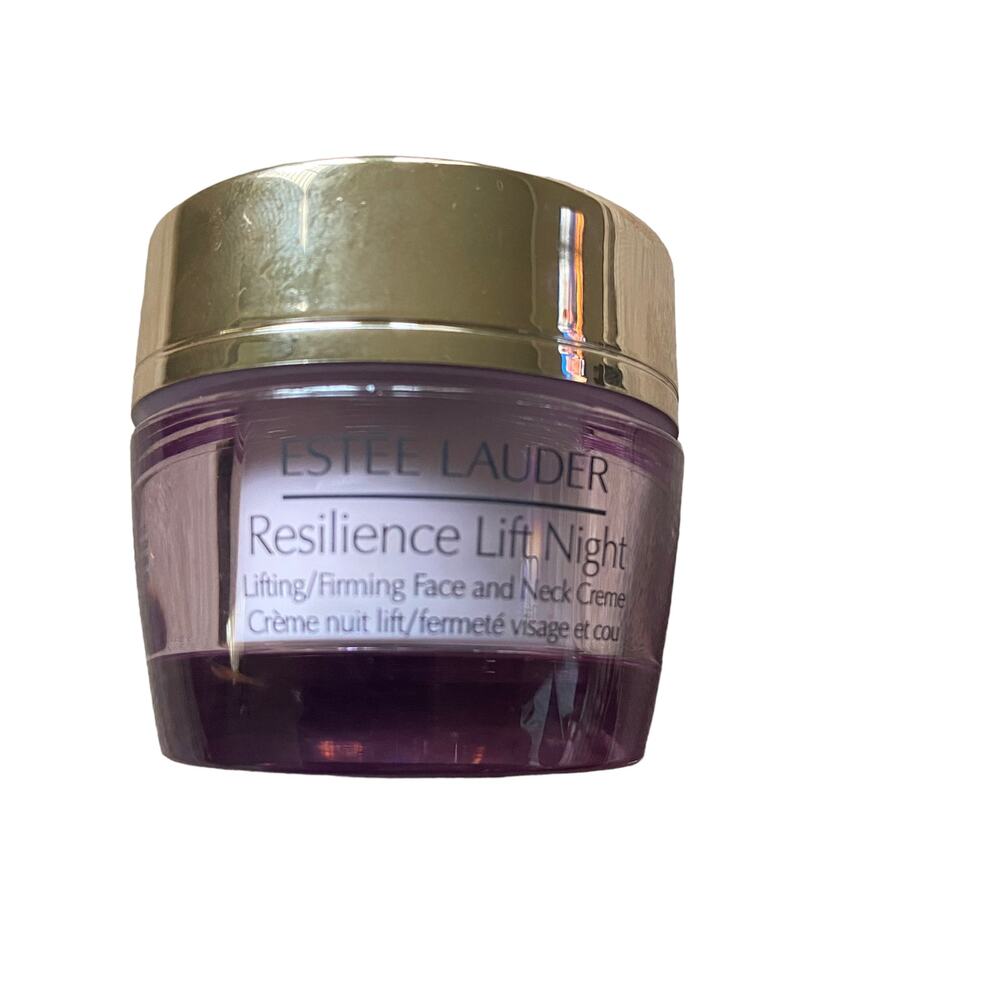 ESTEE LAUDER Resilience Lift Firming Sculpting Face Neck Night Creme 15ml/0.5 oz